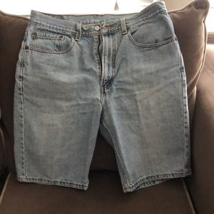 Levi 505 men’s regular fit Jean shorts,W33